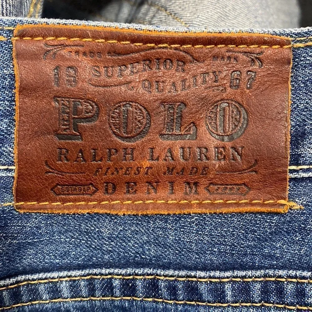 Polo Ralph Lauren Mens 42T X30 Classic Fit Denim Pants